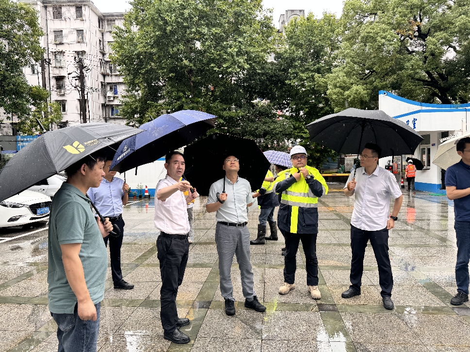 6月25日，区委常委、常务副区长徐洪涛带队赴原花生米厂地块项目（海曙区HS18-02-04a地块）、秀水历史街区更新项目开展调研_副本.jpg